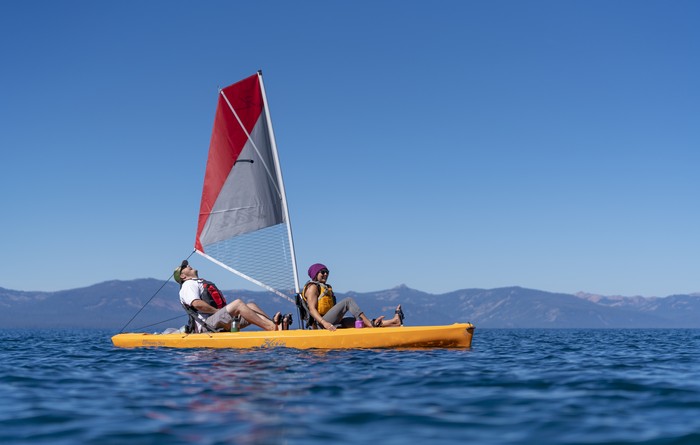 hobie kayak with sail